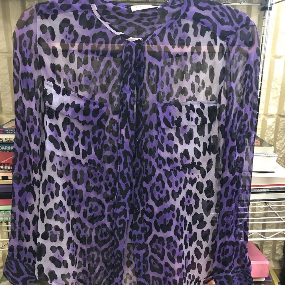 Equipment silk blouse